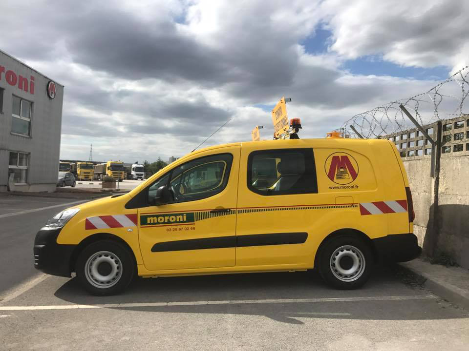 Transport pour le BTP Moroni, Marne Grand-Est