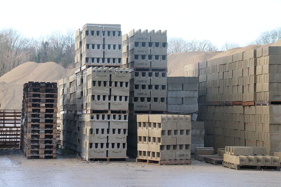 matériaux de construction bloc béton